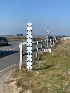 The Strood - the tidal crossing onto the Island